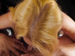 sloppy blonde girlfriend sucks me off everyday
